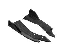 Pasos Laterales para Hyundai para Tiburon Parachoques Trasero Spoiler Lip Splitter Difusor Kit Cuerpo Cubiertas Protectoras Faldón Lateral(Negro)