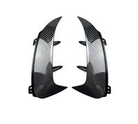Pasos Laterales para Mercedes para Benz CLA W177 Sedán A45 A35 A180 A200 A220 AMG 2018-2022 Alerón Parachoques Trasero Cubierta De Ventilación Lateral Canard(Carbón)