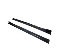 Pasos Laterales para Mercedes para Benz Clase A AMG A35 A45 A220 A180 W177 Hatchback 2018- Difusores Extensión Faldones Laterales Negro Brillante 8Pcs