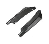 Pasos Laterales para Peugeot 206 307 407 301 Protector Labio Tira Parachoques Delantero Trasero Winglets Accesorio Extensión Faldón Lateral(Fibra de Carbon)