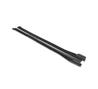 Pasos Laterales para Peugeot 308 2012-2019 2016 Falda Lateral Nuevos Accesorios Extensiones Parachoques Puerta Lip Splitters Winglet(Aspecto de Fibra de Carbono)