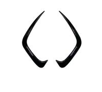 Pasos Laterales para Serie 3 G20 G28 318i 320i 325i 330i 2019-2020 Cubierta Aleta Parachoques Trasero Trim Splitter Lateral Wing Spoiler Canard(Negro)