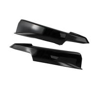 Pasos Laterales Pegatinas Universales Parachoques Delantero Divisor Alerón Protector contra Arañazos para Serie 3 F30 MS&Port 320i 325i 2013-2019(Negro)