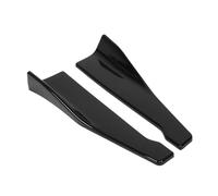 Pasos Laterales Protector Universal Falda Lateral Spoiler Splitter Accesorios para Lancer para Mitsubishi(Negro Brillante)