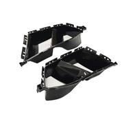 Pasos Laterales Rejilla Entrada Aire Parachoques Delantero Ventilaciones Laterales Labio para M3 M4 G80 G82 G83 2020 2021 2022 2023 2024(Negro Brillante)