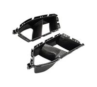 Pasos Laterales Rejilla Entrada Aire Parachoques Delantero Ventilaciones Laterales Labio para M3 M4 G80 G82 G83 2020 2021 2022 2023 2024(Aspecto de Fibra de Carbono)