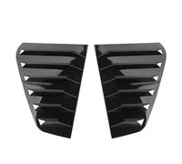 Pasos Laterales Rejilla Ventana Trasera Cubierta Persiana Ventilación Lateral Cuarto Accesorios para VW para Golf 7 .5 MK7 GTI 2014-2019(Negro)