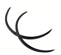 Pasos Rueda Guardabarros Arco Expansor Ala Ceja Para Universal Cuerpo Con Labio Protector Antiarañazos(Fibra de carbon)
