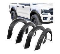 Pasos Rueda para Ranger 2022 2023 para Wildtrak para Wildtrak-X 4X4 Accesorios De Coche 6 Piezas 5 '' Ensanchar Guardabarros Bengalas Arco De Rueda(with Sensor Hole)