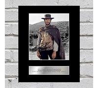 Paspartú con foto de Clint Eastwood en «El bueno, el feo y el malo»