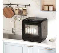 PASPRT Lavavajillas de sobremesa de diseño Compacto, Cesta de Frutas, bajo Nivel de Ruido, fácil de Usar para Cocina doméstica nergética,