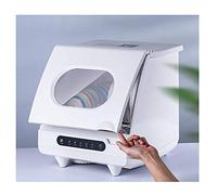 PASPRT Lavavajillas Inteligente de sobremesa Compacto: Mini lavavajillas eficiente para el hogar con 5 programas y Panel táctil.