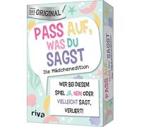 Pass auf, was du sagst - Die Mädchenedition: Wer bei diesem Spiel 'Ja', 'Nein' oder 'Vielleicht' sagt, verliert! | Das Original | Das perfekte Geschenk für Mädchen ab 8 Jahren