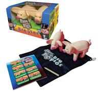 Pass The Pigs Big Pigs by Winning Moves Games USA Hysterical Pig-Dice Rolling Game with Oversized Foam Pigs for 2+ Players Ages 8 +