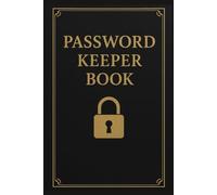 Pass Word Keeper Book: Simple NoteBook With Medium Size ( 5× 7,2") and 120 pages, to record passwords. From Today Never Forgot A PassWord (Password Keeper Series)