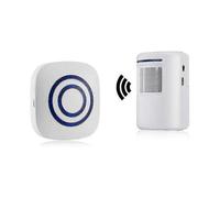 Passage Alarm, Shop Bell, Wireless Alarm System with Motion Detector