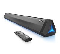 Passau Barra de Sonido de 35 Pulgadas para Altavoz de Smart TV con conectividad Bluetooth 5.3 Opt/USB/AUX, Pantalla LED, 3 Modos DSP, Barras de Sonido de TV para Cine en casa, Audio, PC, proyector de