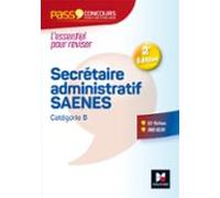 Passconcours - Secrétaire Administratif-saenes - Catégorie B - Entrain