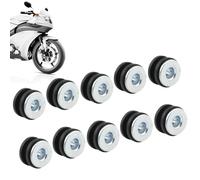 Passe-câbles En Caoutchouc Pour Motos - Rondelles De Protection En Caoutchouc - Douilles D'Amortissement De Rechange Pour Éléments De Pare-brise X0,73x0,41 Pouces