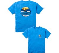 Passenger - Camisetas - Laidback Recycled Cotton Relaxed Fit T-Shirt Marine Blue de Algodón - Talla L - Azul Azul L