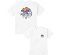 Passenger - Camisetas - Laidback Recycled Cotton Relaxed Fit T-Shirt White de Algodón - Talla M - Blanco Blanco M