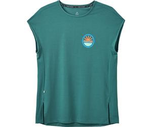 Passenger - Camisetas mujer - Chase The Light Active T-Shirt W Deep Ocean para Mujer - Talla XS - Azul Azul XS