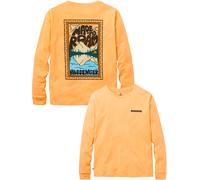 Passenger - Camisetas mujer - Reflect LS T-Shirt W Orange Peach para Mujer de Algodón - Talla M - Naranja Naranja M