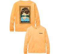 Passenger - Camisetas mujer - Reflect LS T-Shirt W Orange Peach para Mujer de Algodón - Talla S - Naranja Naranja S
