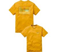 Passenger - Camisetas - Roamer Recycled Active T-Shirt Spruce Yellow - Talla M - Amarillo Amarillo M