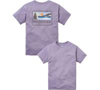 Passenger - Camisetas - Roamer Recycled Cotton T-Shirt Heather de Algodón - Talla S - Gris Gris S