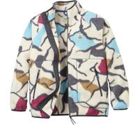 Passenger - Marcas - Fairbanks 2.0 Full Zip Recycled Sherpa Fleece Abstract Trails W Off White para Mujer de Lana - Talla XS - Blanco Blanco XS