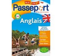 Passeport Anglais de la 3e à la 2nde: Cahier de vacances