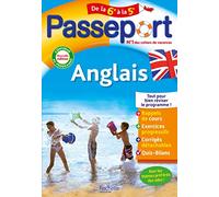 Passeport Anglais De la 6e à la 5e: Cahier de vacances
