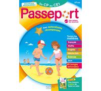 Passeport Du CP au CE1: Avec une histoire inédite de Sami et Julie et des autocollants récompenses