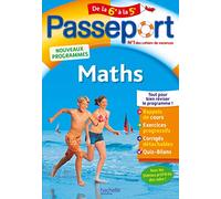 Passeport Maths de la 6e à la 5e
