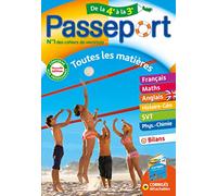Passeport Toutes les matières de la 4e à la 3e