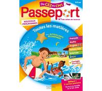 Passeport Toutes les matières du CE2 au CM1