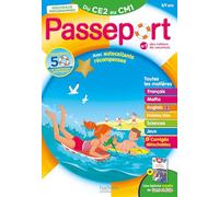Passeport toutes les matières du CE2 au CM1: Avec autocollants récompenses et une histoire inédite de Sami et Julie