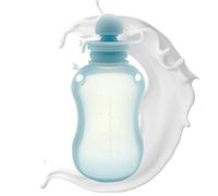 PASSI Contenedores de leche materna, recipientes de silicona para almacenamiento de leche materna, resistentes al calor, recipientes de almacenamiento de leche materna para líquidos, cereales, pasta