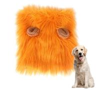 PASSI Disfraz de perro, peluca de perro elegante, casco realista de melena de perro, cómodo casco de perro de aire para cosplay, sesiones de fotos de vacaciones, eventos de fiesta