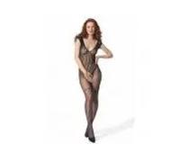 Passion - bs 103 bodystocking negro talla única