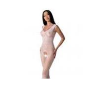 PASSION - BS098 BODYSTOCKING NEGRO TALLA UNICA