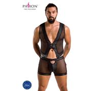PASSION MEN 053 William - Conjunto de lencería masculina (negro) - S/M