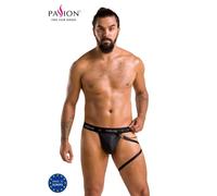 PASSION MEN 058 Bill - Tanga para hombre, negro (L/XL) - L/XL