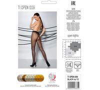 PASSION TIOPEN 009 Medias Negro 3/4 20 Den - Medias Elegantes Con Comodidad Y Estilo - 3/4