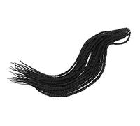 Passion Twist Hair, Passion Twist Crochet Hair con 22 Trenzas Pelo Trenzado Sintético de Alta Temperatura 60 Cm Extensión de Cabello Crochet Trenzado para Fiestas y Uso Diario