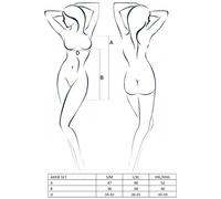 Sexy set mujer l / xl enfermera akkie mujer - Taille: S/M, Couleur: Blanco