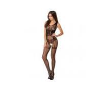 PASSION WOMAN BS052 BODYSTOCKING ROJO TALLA UNICA