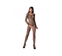 Passion - woman bs068 bodystocking talla unica - Negro - ONE SIZE