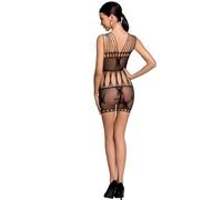Abierto combinación sexy passion mujer bs084 rojo - Taille: Taille unique 15, Couleur: Negro